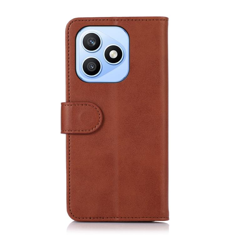 For Honor X8d 4G Cow Texture Leather Phone Case
