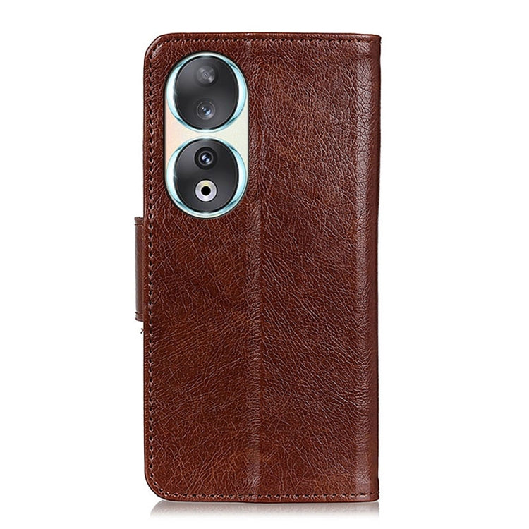 For Honor 90 Nappa Texture Flip Leather Phone Case