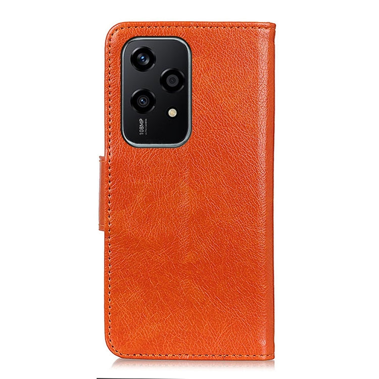 For Honor 200 Lite Global Nappa Texture Flip Leather Phone Case