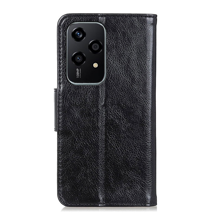 For Honor 200 Lite Global Nappa Texture Flip Leather Phone Case
