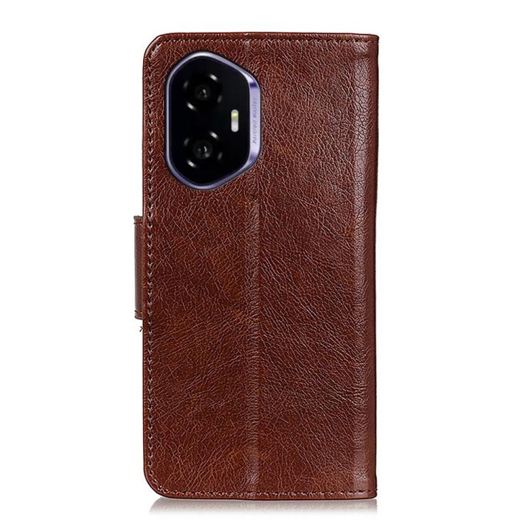For Honor 400 Global 156.5mm Nappa Texture Flip Leather Phone Case