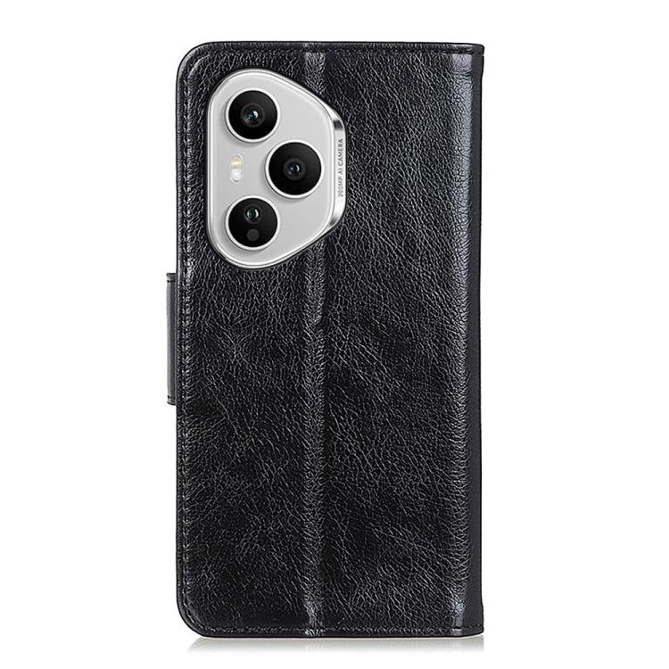 For Honor 400 Pro Global 160.8mm Nappa Texture Flip Leather Phone Case