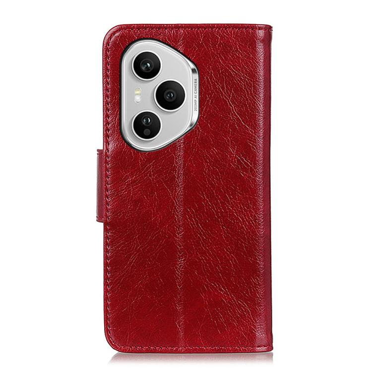 For Honor 400 Pro Global 160.8mm Nappa Texture Flip Leather Phone Case