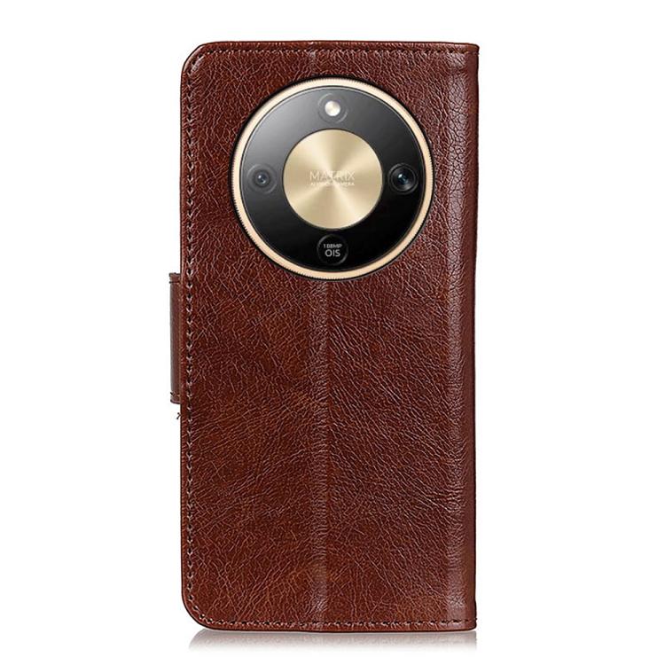 For Honor X9d 5G Nappa Texture Flip Leather Phone Case