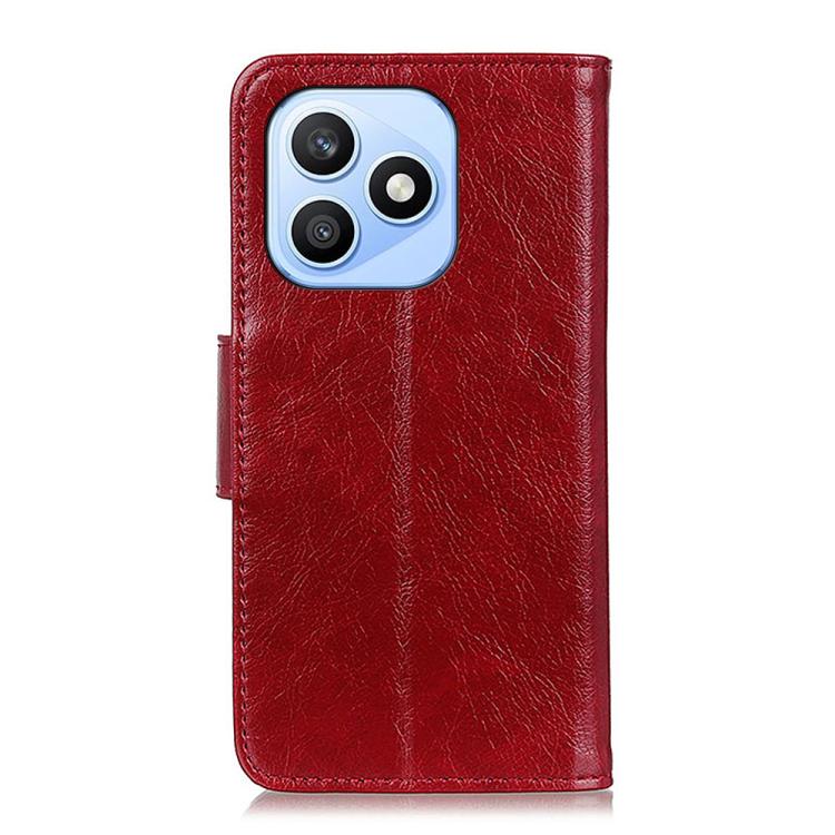 For Honor X8d 4G Nappa Texture Flip Leather Phone Case