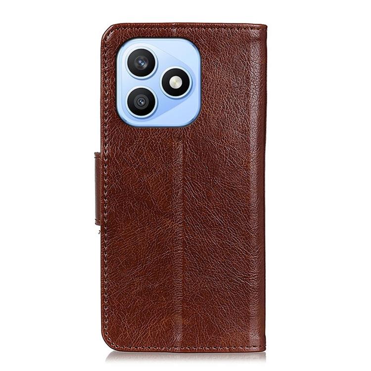 For Honor X8d 4G Nappa Texture Flip Leather Phone Case