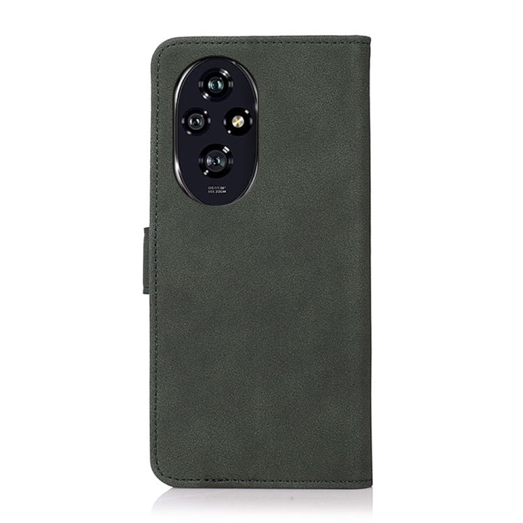 For Honor 200 KHAZNEH Matte Texture Leather Phone Case
