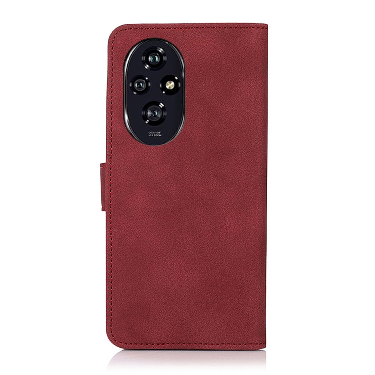 For Honor 200 Pro KHAZNEH Matte Texture Leather Phone Case
