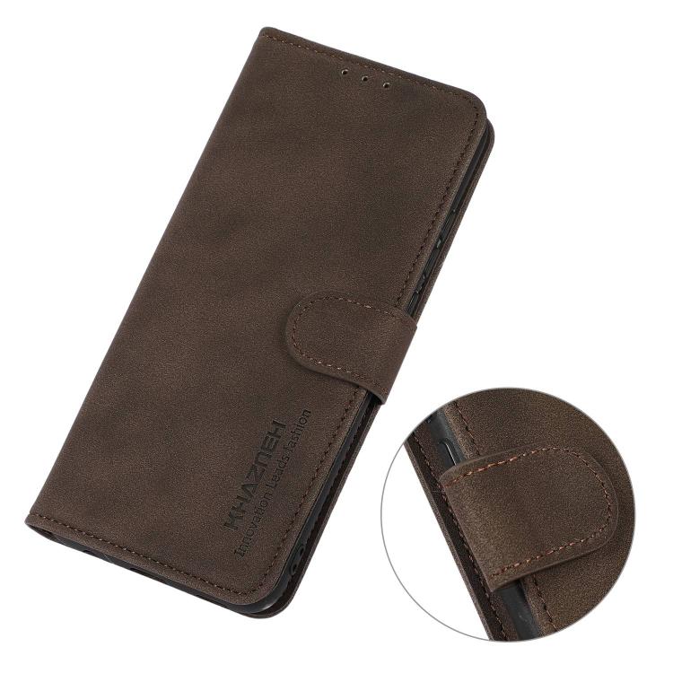 For Honor 600 Global / 600 Pro Global KHAZNEH Matte Texture Leather Phone Case
