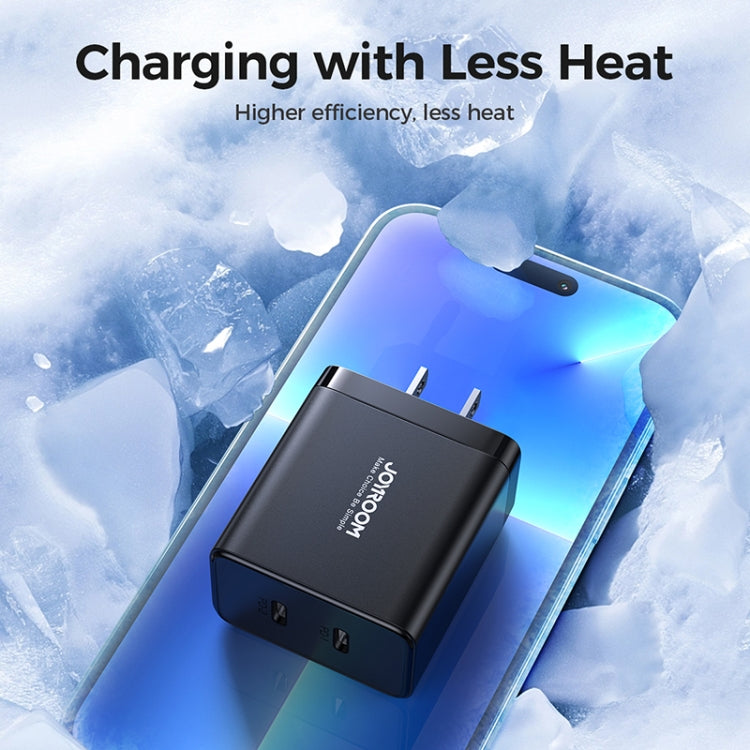 JOYROOM TCF09 40W Dual USB-C / Type-C 2PD Mini Intelligent Fast Charger