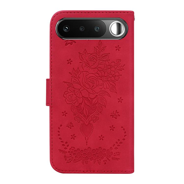 For Realme 16 5G Butterfly Rose Embossed Leather Phone Case