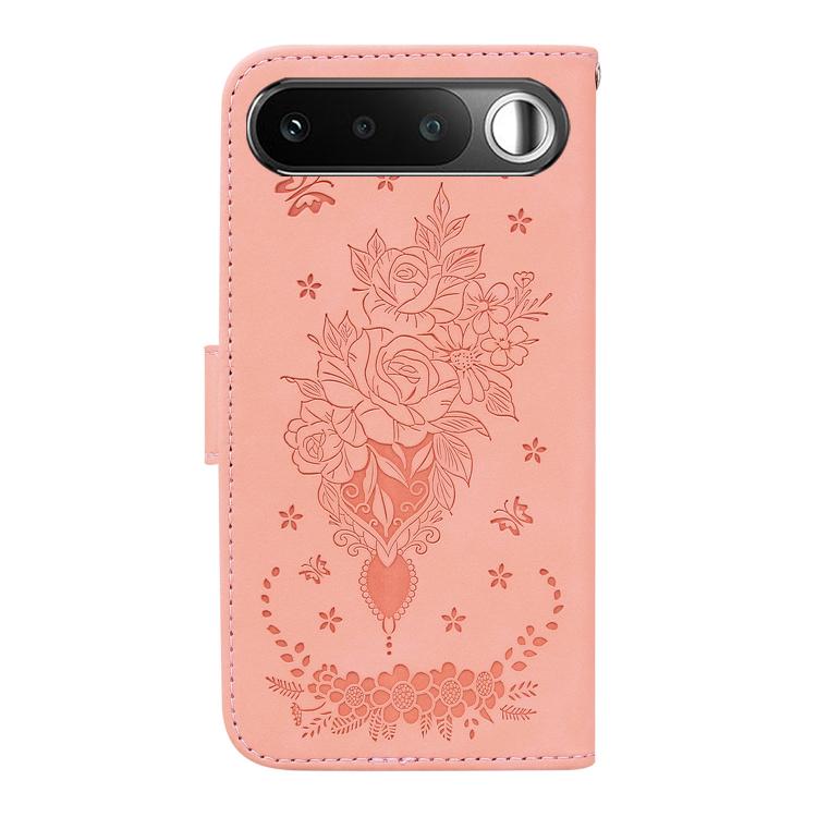 For Realme 16 5G Butterfly Rose Embossed Leather Phone Case