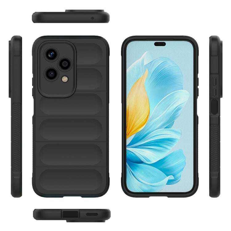 For Honor 200 Lite Global Magic Shield TPU + Flannel Phone Case