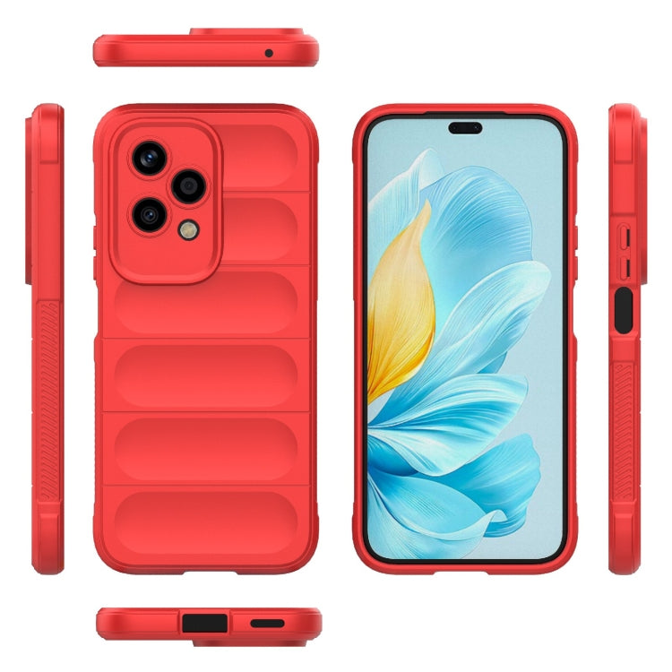 For Honor 200 Lite Global Magic Shield TPU + Flannel Phone Case