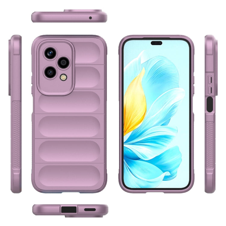 For Honor 200 Lite Global Magic Shield TPU + Flannel Phone Case