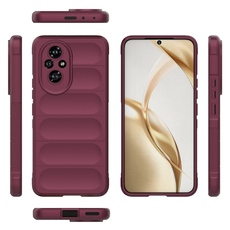 For Honor 200 Magic Shield TPU + Flannel Phone Case