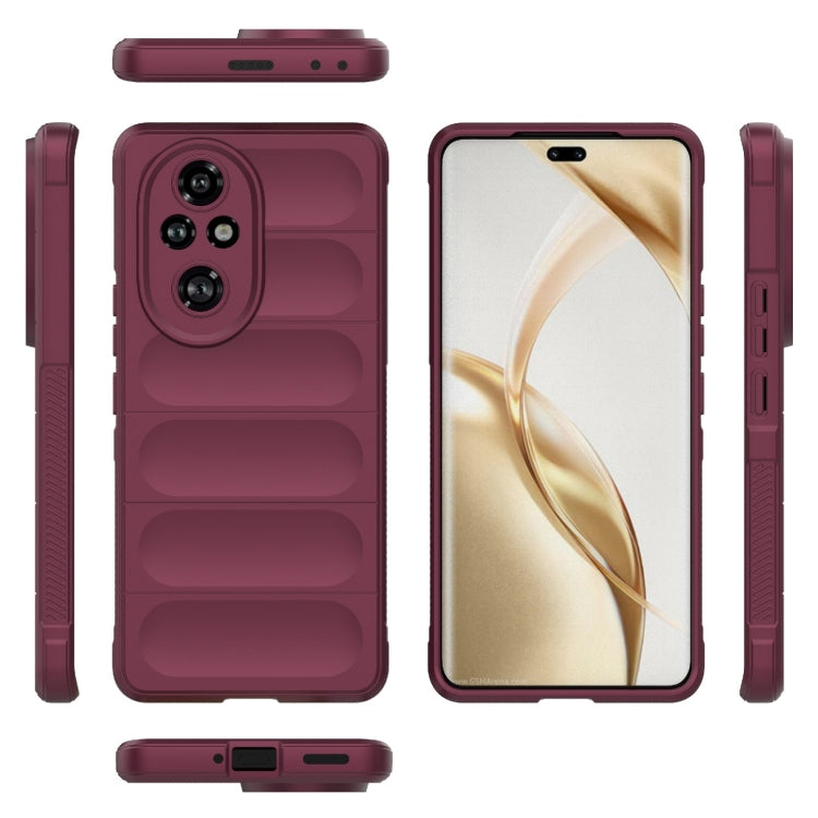 For Honor 200 Pro Magic Shield TPU + Flannel Phone Case