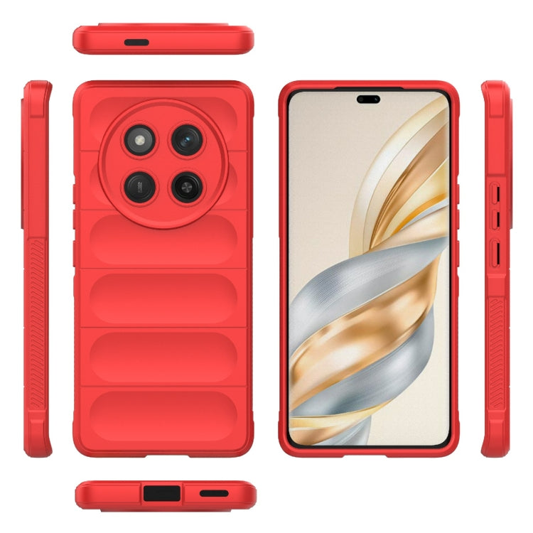 For Honor X60 Pro 5G Magic Shield TPU + Flannel Phone Case