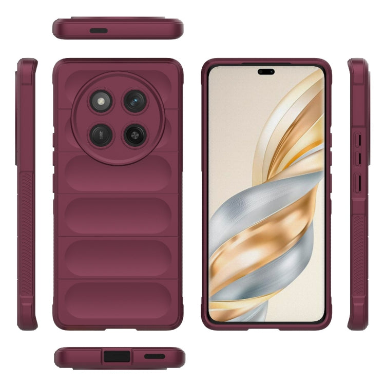 For Honor X60 Pro 5G Magic Shield TPU + Flannel Phone Case