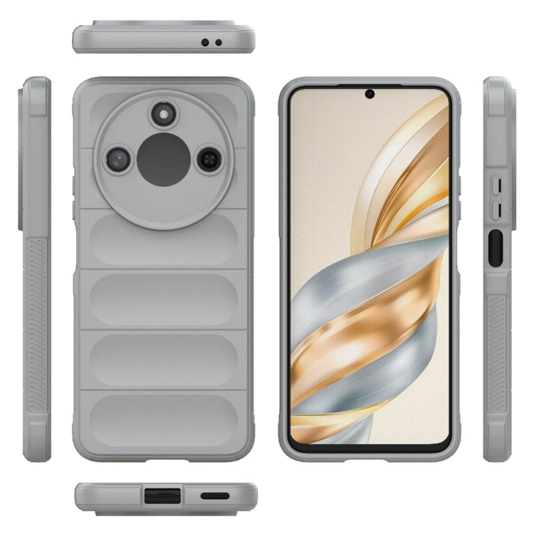 For Honor X60 5G Magic Shield TPU + Flannel Phone Case
