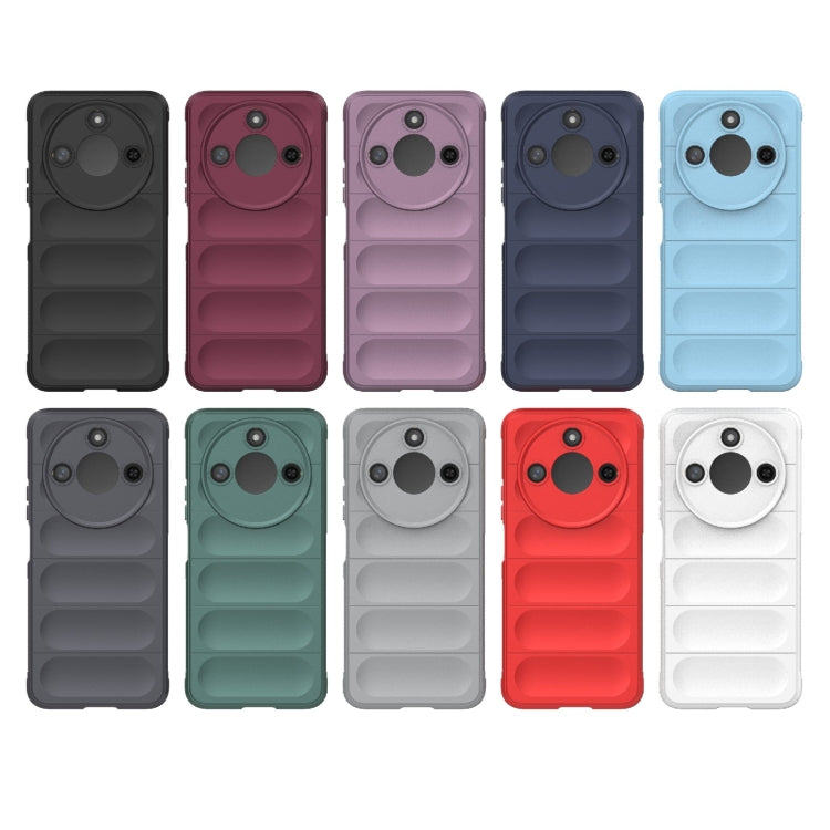 For Honor X60 5G Magic Shield TPU + Flannel Phone Case