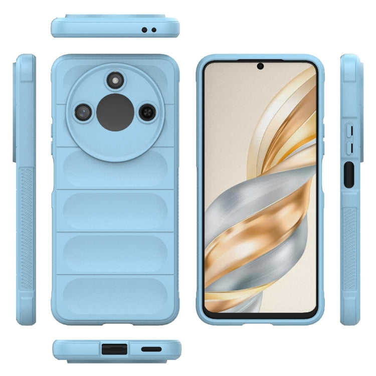 For Honor X60 5G Magic Shield TPU + Flannel Phone Case