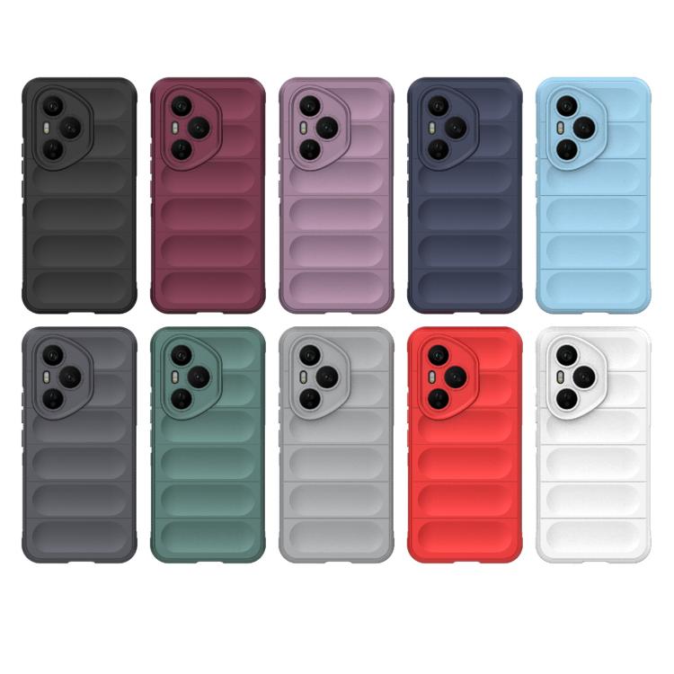 For Honor 400 Pro 5G Global 160.8mm Magic Shield TPU + Flannel Phone Case