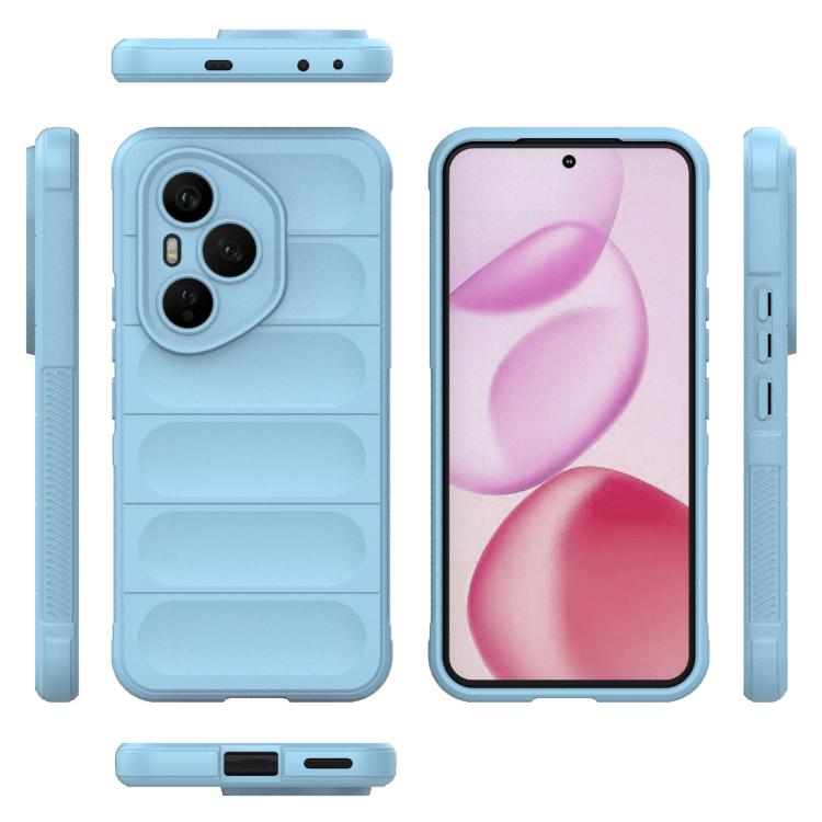 For Honor 400 Pro 5G Global 160.8mm Magic Shield TPU + Flannel Phone Case