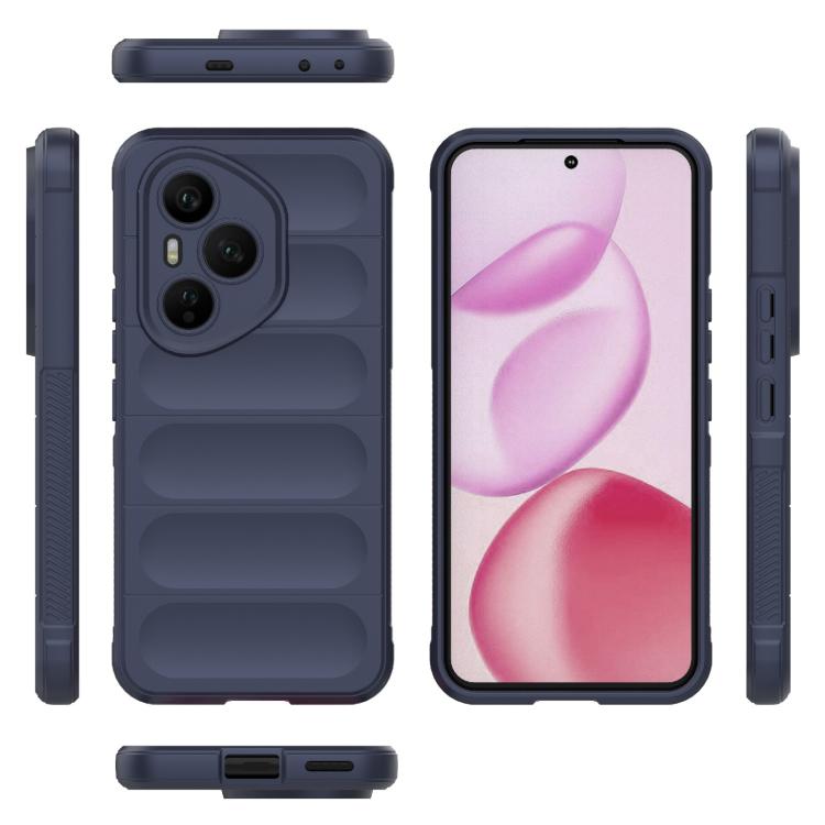 For Honor 400 Pro 5G Global 160.8mm Magic Shield TPU + Flannel Phone Case