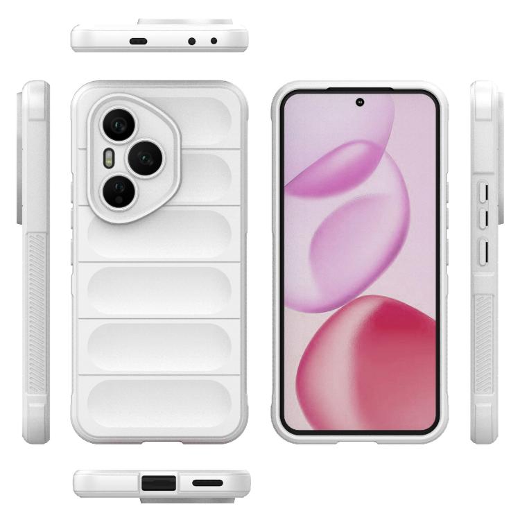 For Honor 400 Pro 5G Global 160.8mm Magic Shield TPU + Flannel Phone Case