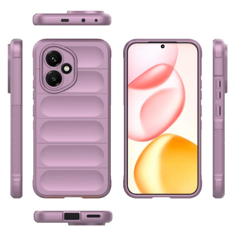 For Honor 400 Global 156.5mm Magic Shield TPU + Flannel Phone Case