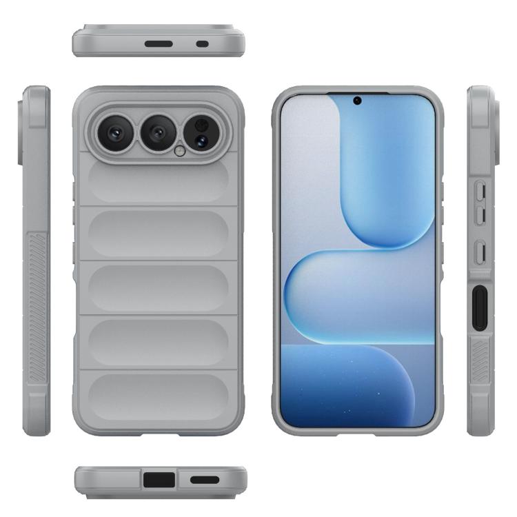 For Honor 500 Pro Global 155.8mm Magic Shield TPU + Flannel Phone Case
