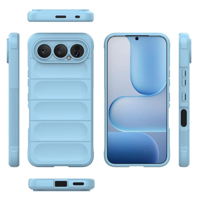 For Honor 500 Pro Global 155.8mm Magic Shield TPU + Flannel Phone Case