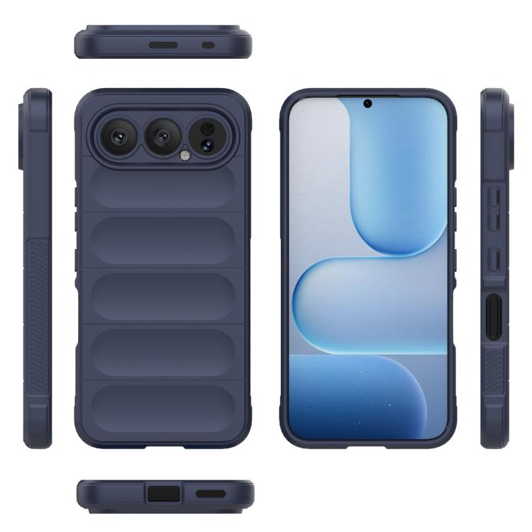For Honor 500 Pro Global 155.8mm Magic Shield TPU + Flannel Phone Case