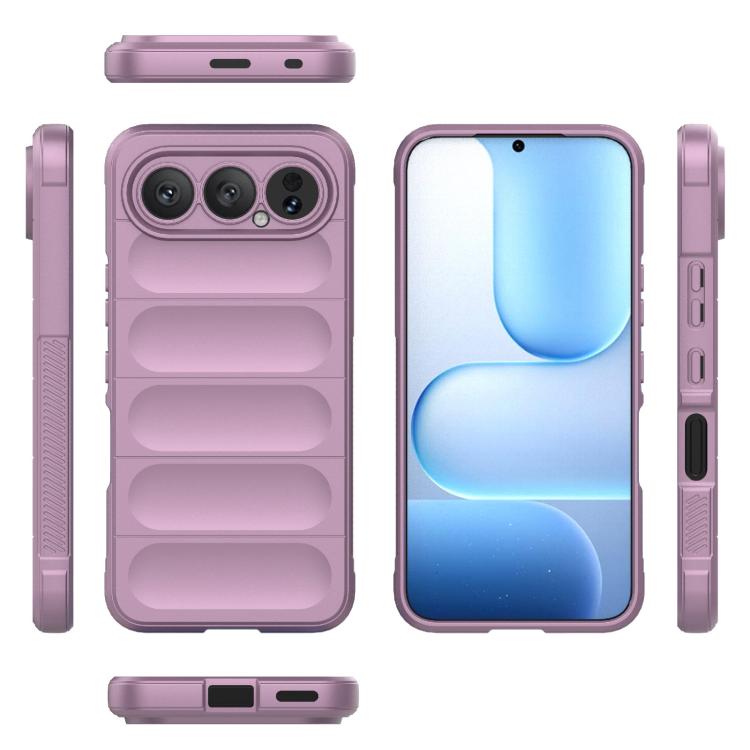 For Honor 500 Pro Global 155.8mm Magic Shield TPU + Flannel Phone Case