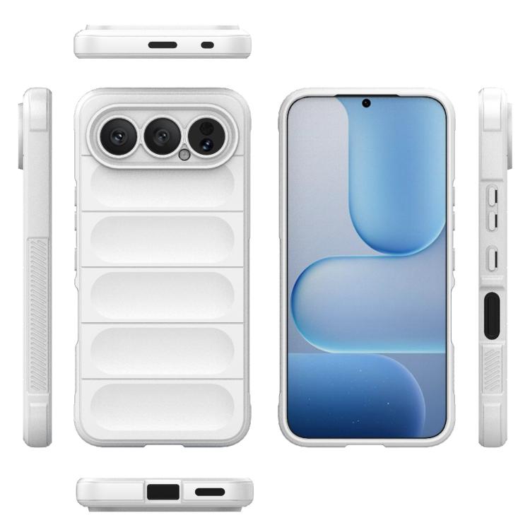 For Honor 500 Pro Global 155.8mm Magic Shield TPU + Flannel Phone Case
