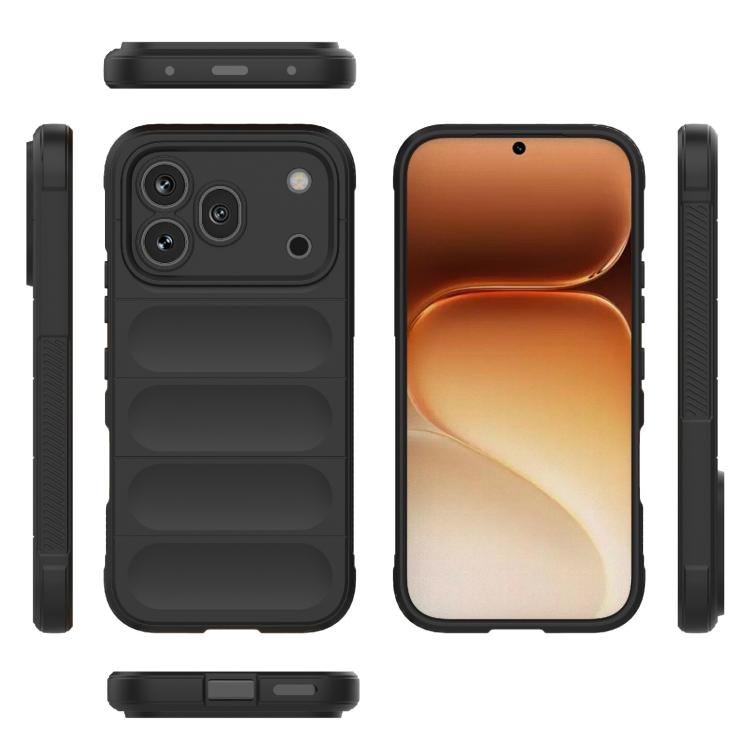 For Honor 600 Pro Global Magic Shield TPU + Flannel Phone Case