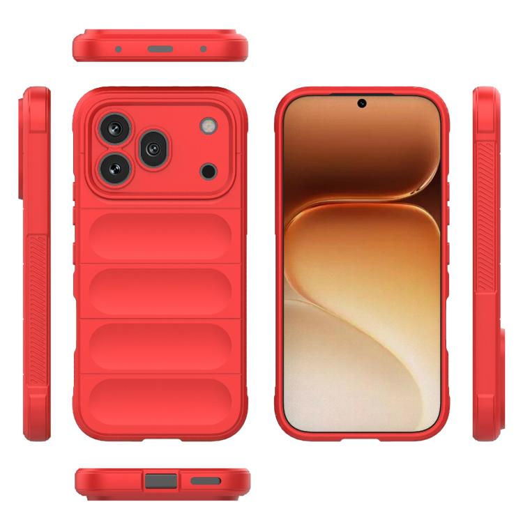 For Honor 600 Pro Global Magic Shield TPU + Flannel Phone Case