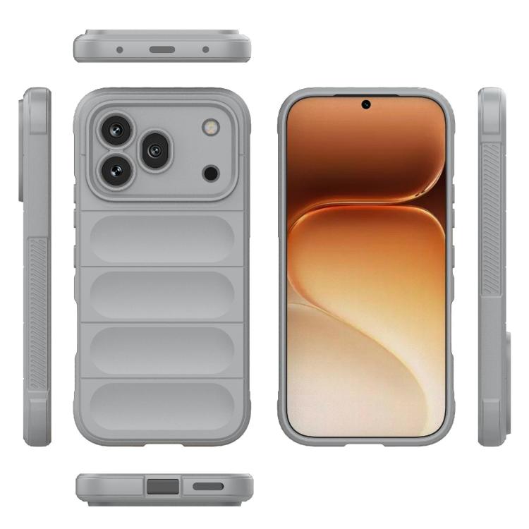 For Honor 600 Pro Global Magic Shield TPU + Flannel Phone Case