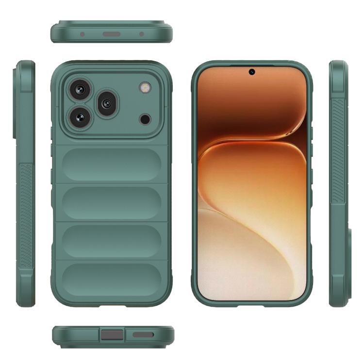 For Honor 600 Pro Global Magic Shield TPU + Flannel Phone Case