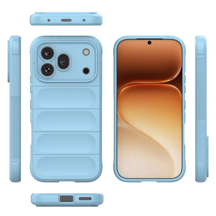 For Honor 600 Pro Global Magic Shield TPU + Flannel Phone Case
