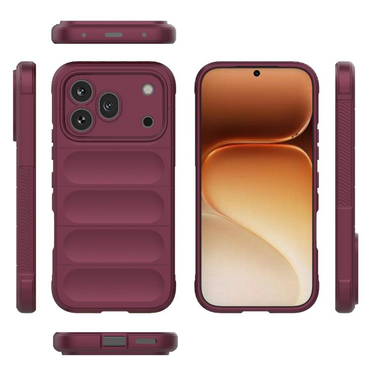 For Honor 600 Pro Global Magic Shield TPU + Flannel Phone Case