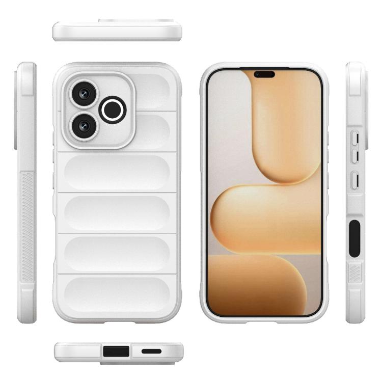 For Honor 600 Lite 5G Global Magic Shield TPU + Flannel Phone Case