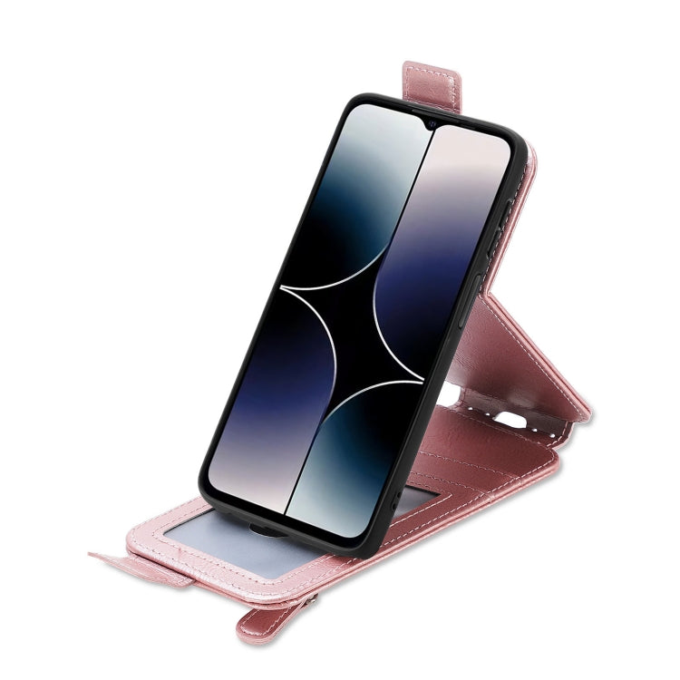 For Ulefone Note 16 Pro Zipper Wallet Vertical Flip Leather Phone Case