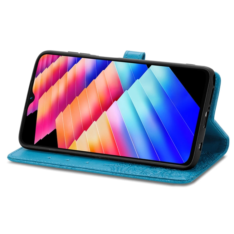 For Infinix Hot 30i Mandala Flower Embossed Leather Phone Case