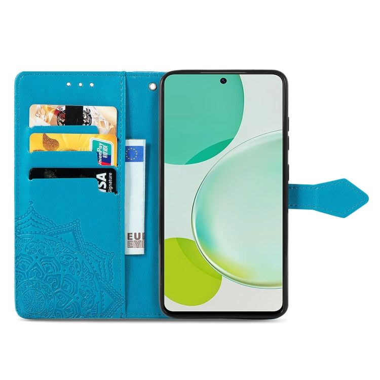 For Huawei Enjoy 60 Pro / nova 11i Mandala Flower Embossed Leather Phone Case