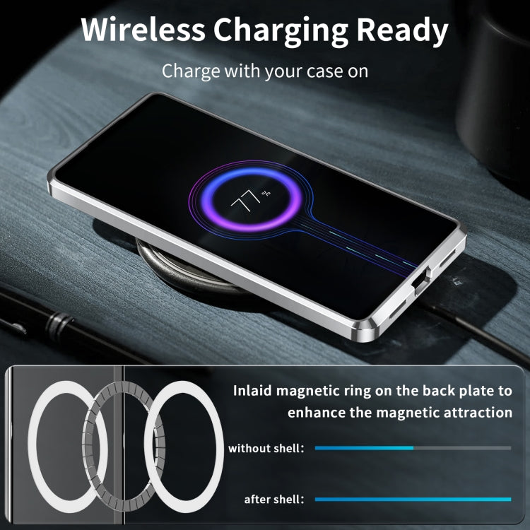 For Sony Xperia 1 VI Frosted Metal MagSafe Magnetic Phone Case