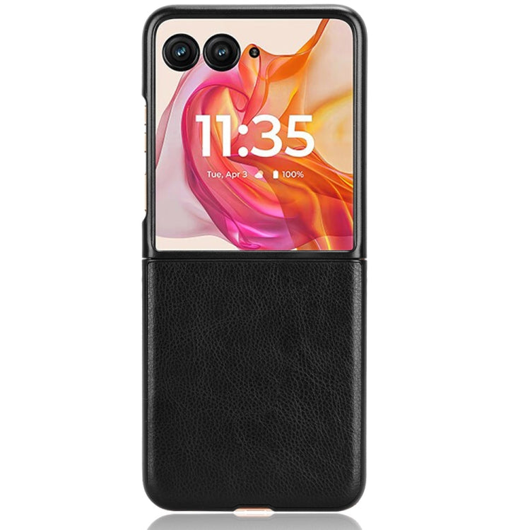 For Motorola Razr 50 Ultra Litchi Texture Back Cover Phone Case