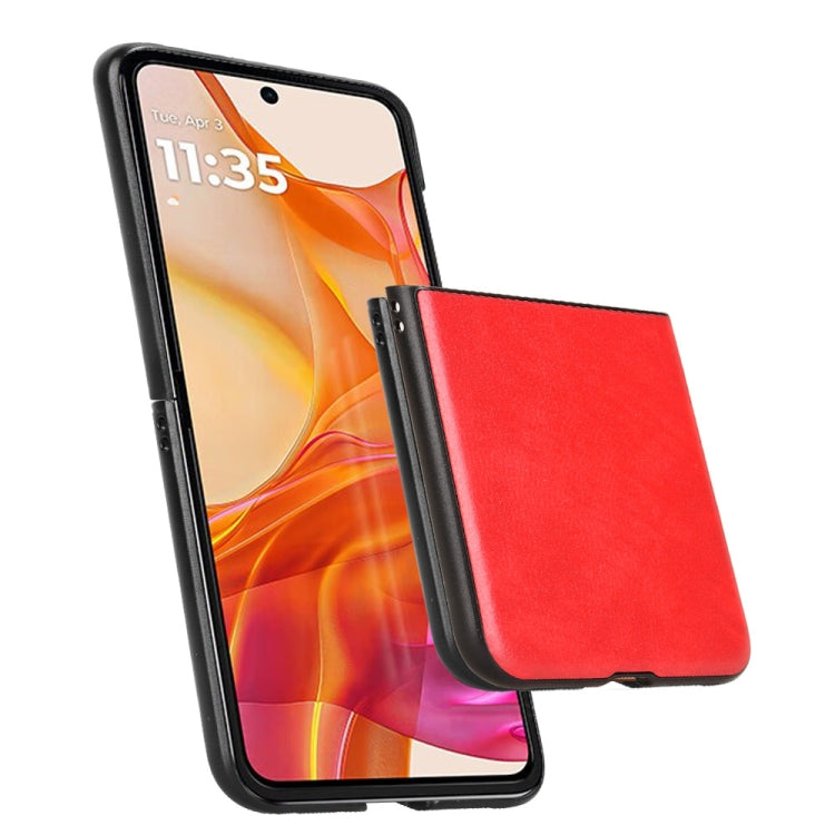 For Motorola Razr 50 Ultra Litchi Texture Back Cover Phone Case