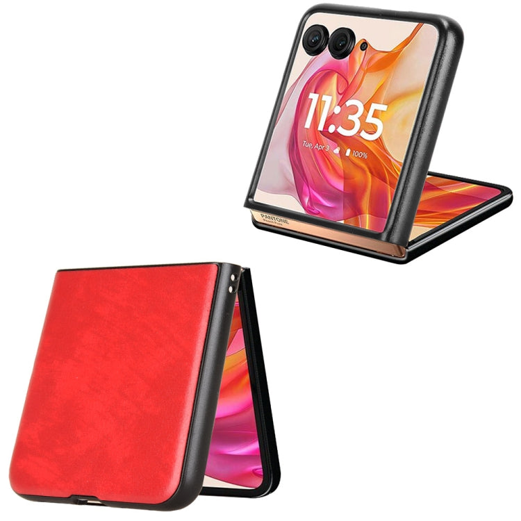 For Motorola Razr 50 Ultra Litchi Texture Back Cover Phone Case